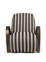 Buur Lounge Chair Louisiana - Dark Stained/Sand Bl