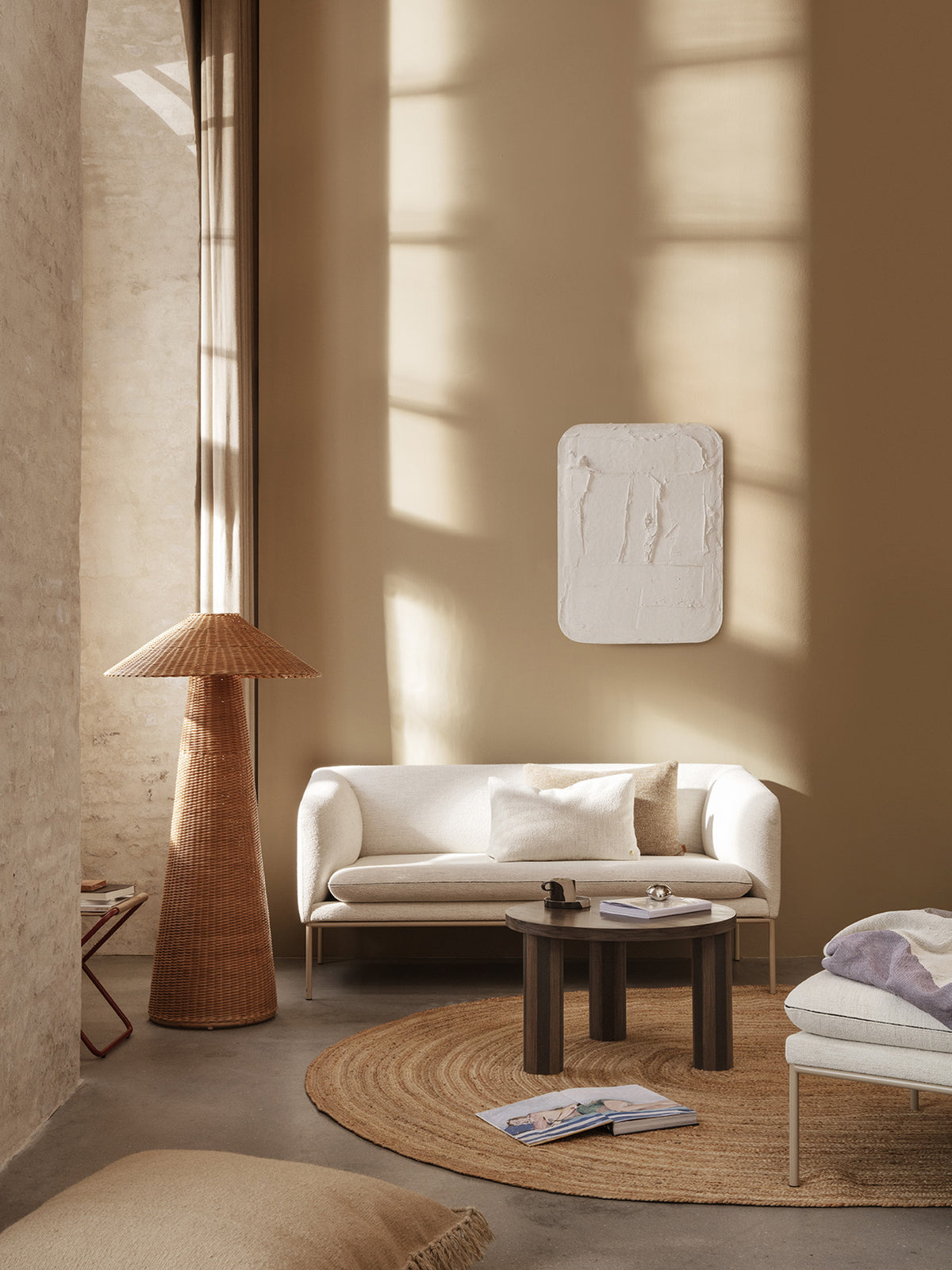 Dou Floor Lamp - Natural