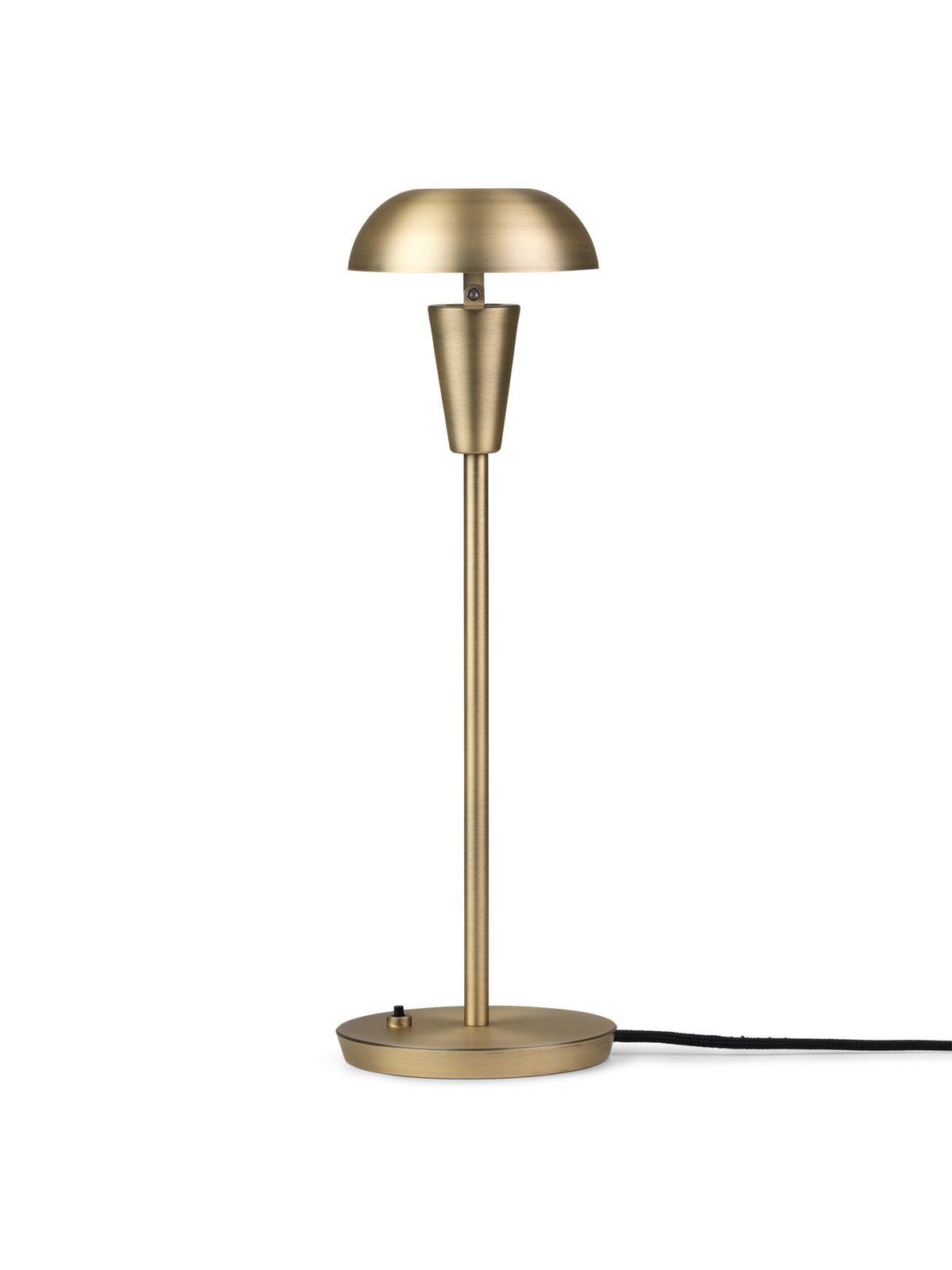 Gold table lamp Tiny on a white background