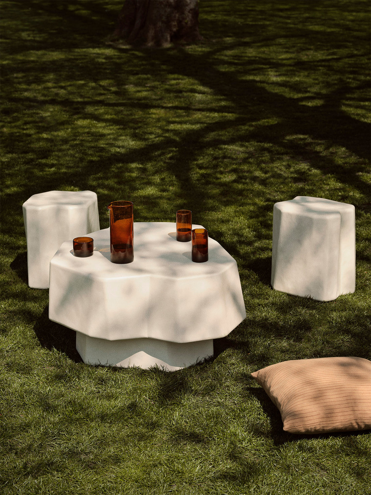 Staffa Coffee Table Ø84 - Ivory