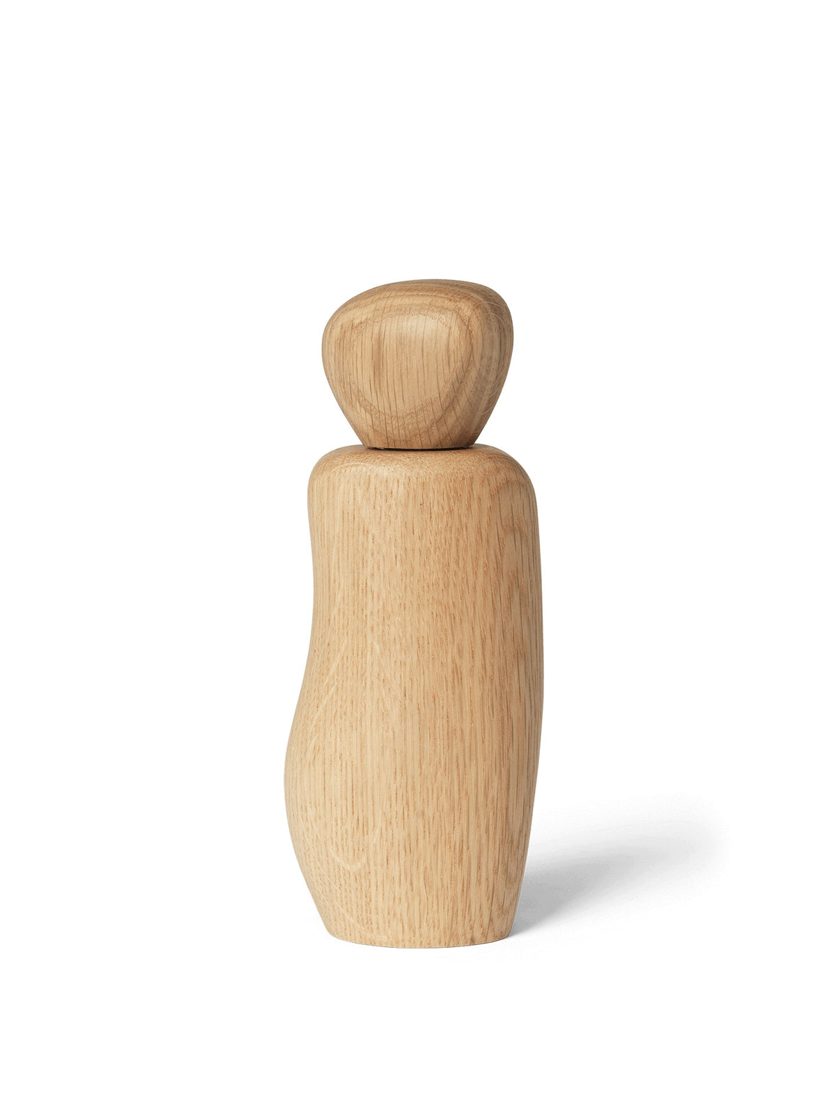 Wooden  of a grounder on a white background