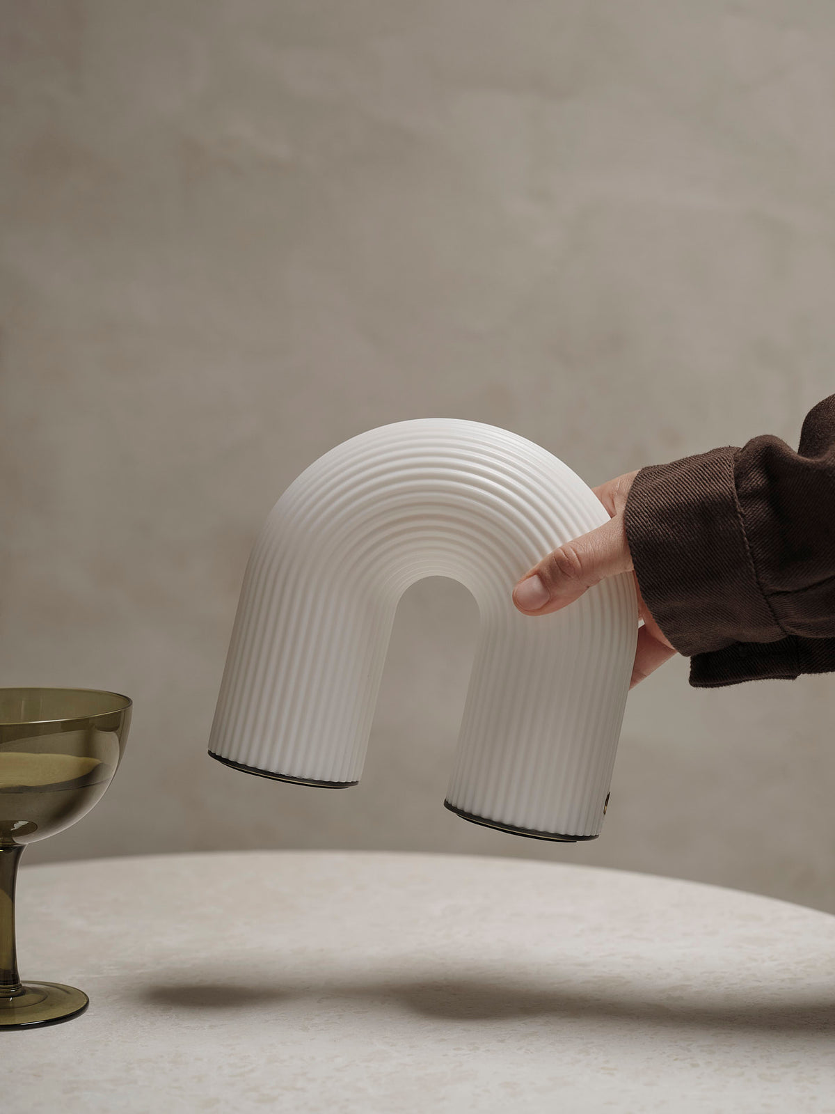 Vuelta Portable Lamp - White