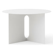 Androgyne Side Table, Ø63, Ivory