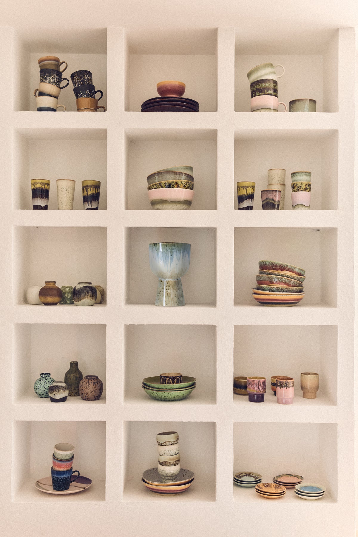 70s ceramics: small scented candle Cape Town