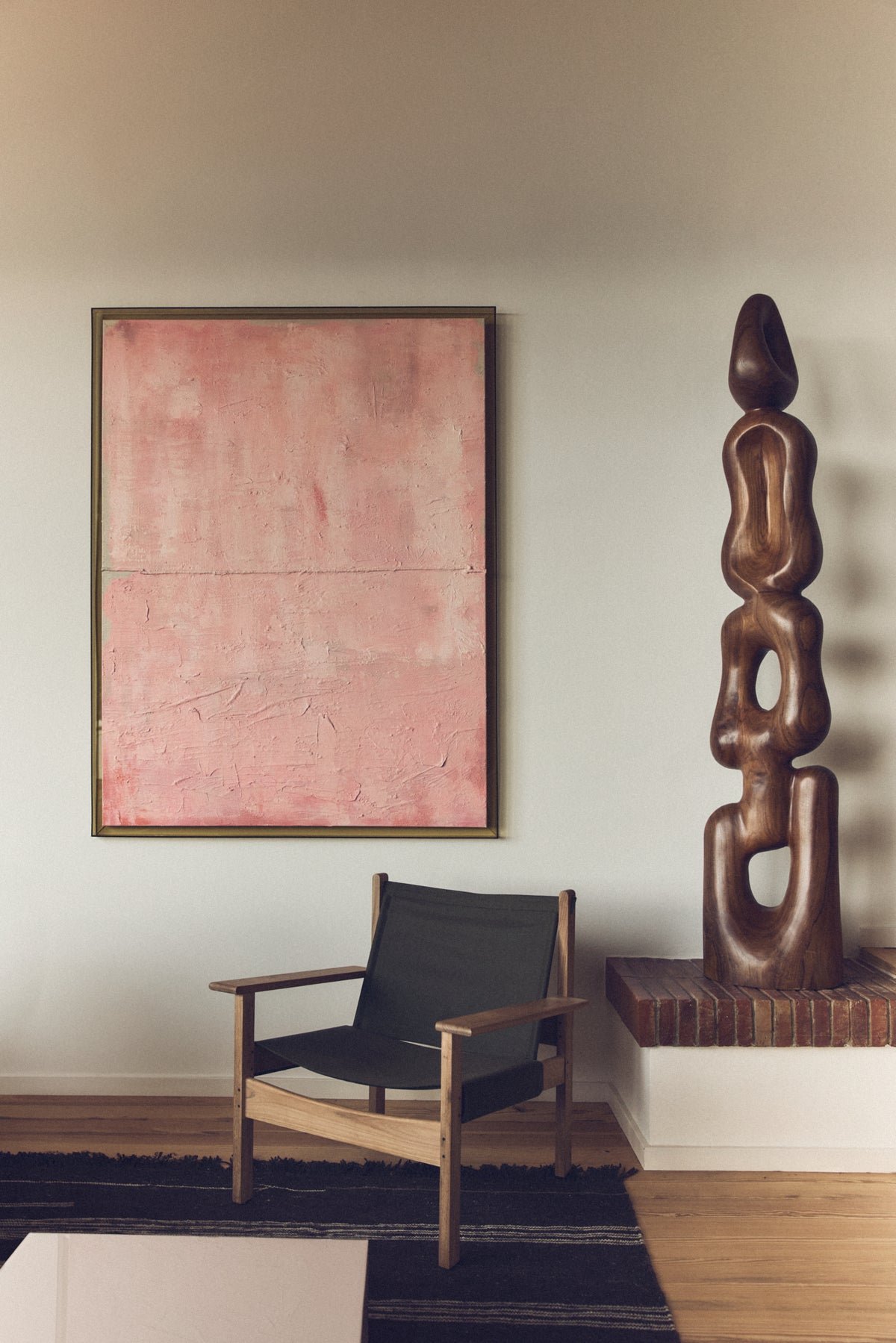 Framed artwork thousand layers (127x167cm)