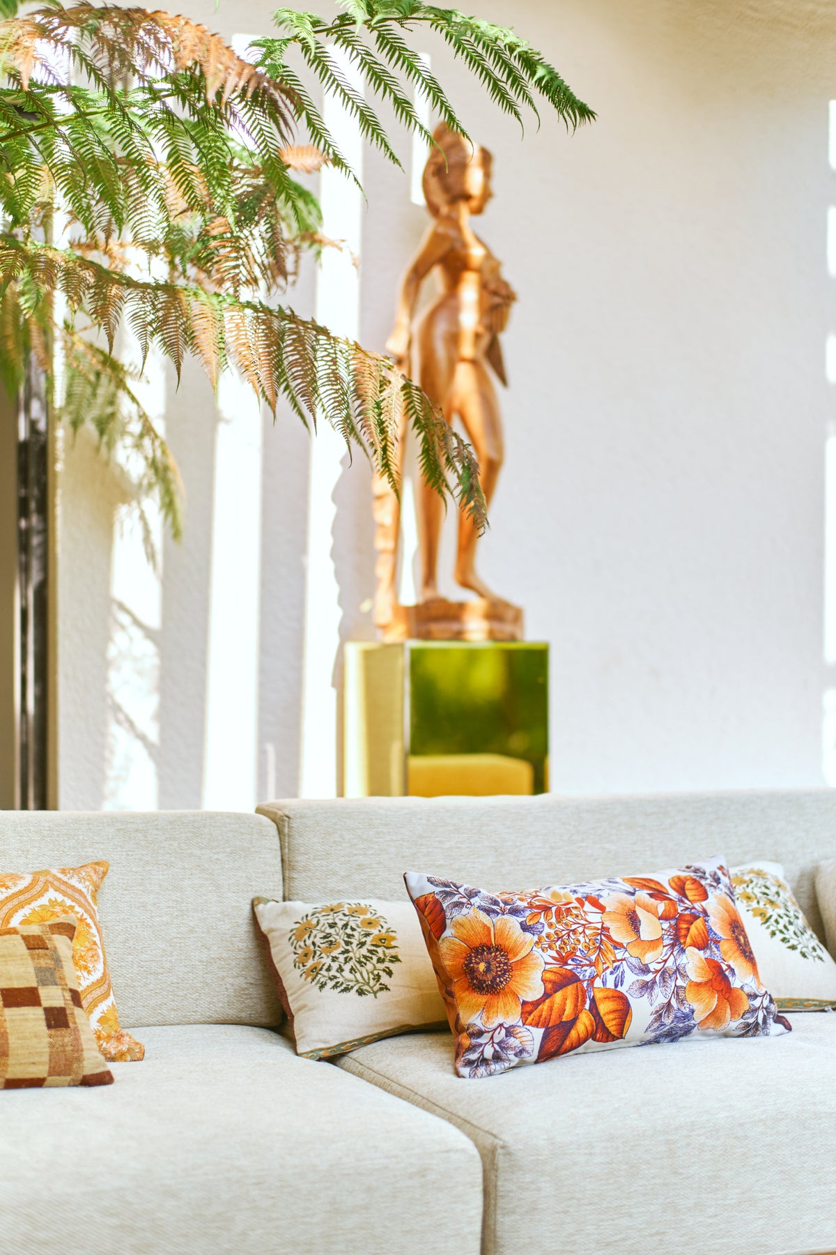 Farmhouse cushion
