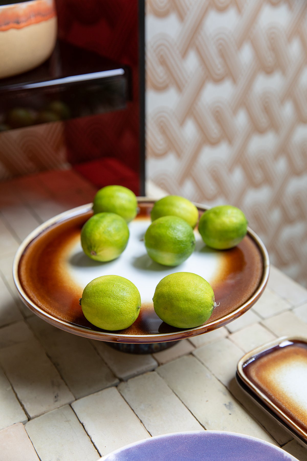 70s ceramics plateau M - orbit
