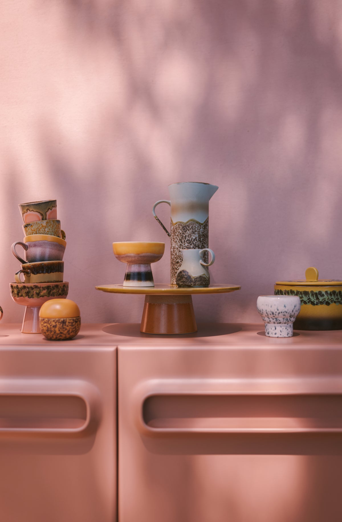 70s ceramics: tapas bowl on base S sunshade