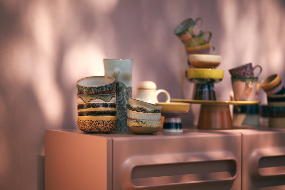 70s ceramics: dessert bowls harbour (set of 4)