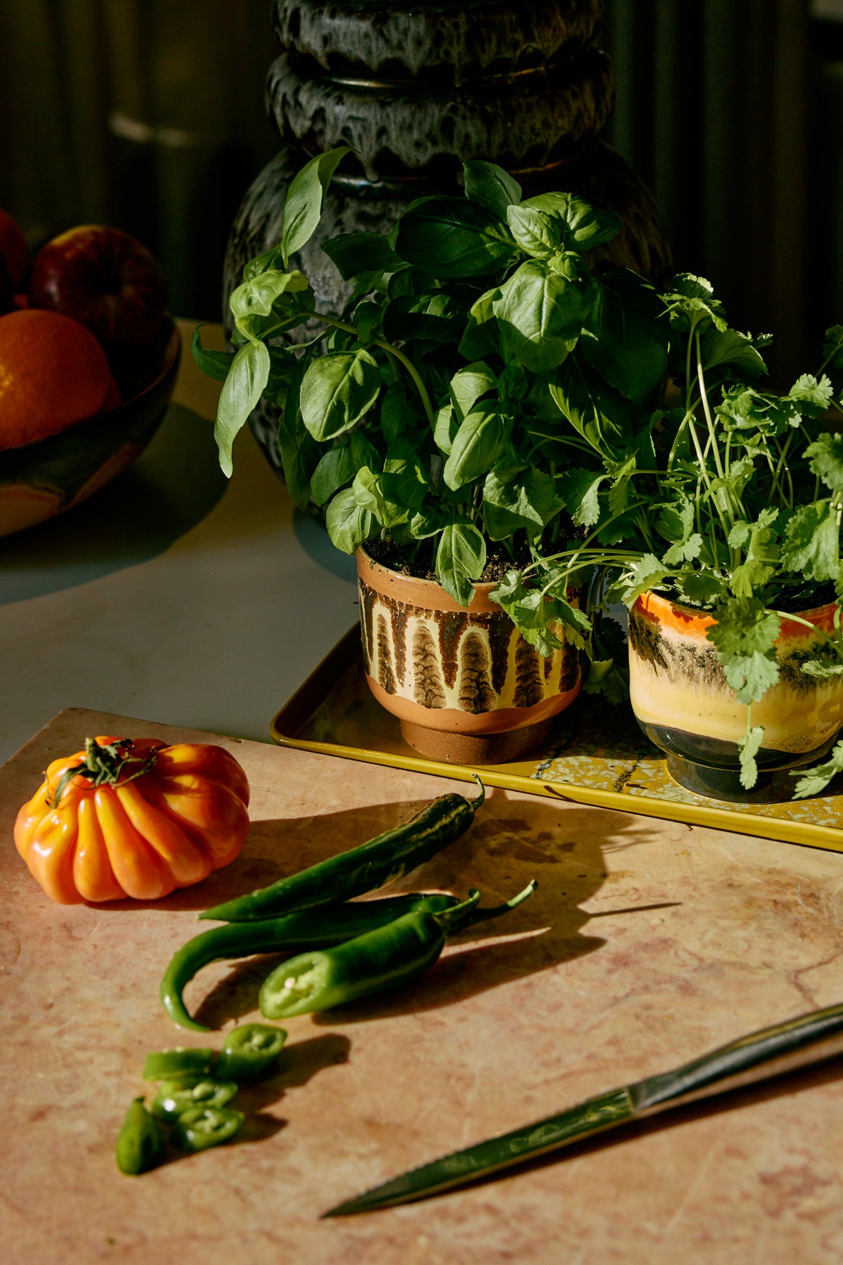 70s ceramics: scented candle Kyoto
