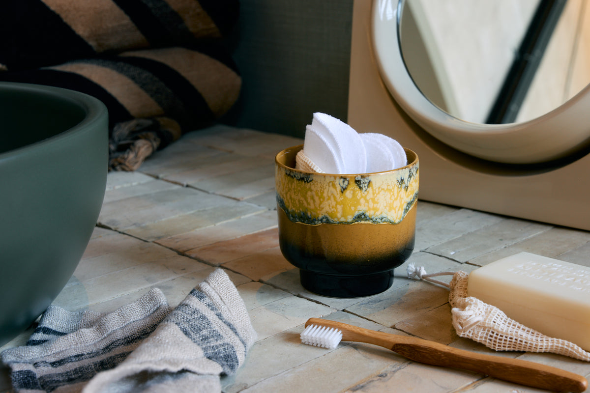70s ceramics: scented candle Valencia