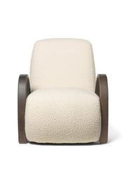 Buur Lounge Chair Nordic Bouclé - Dark St/Off-white