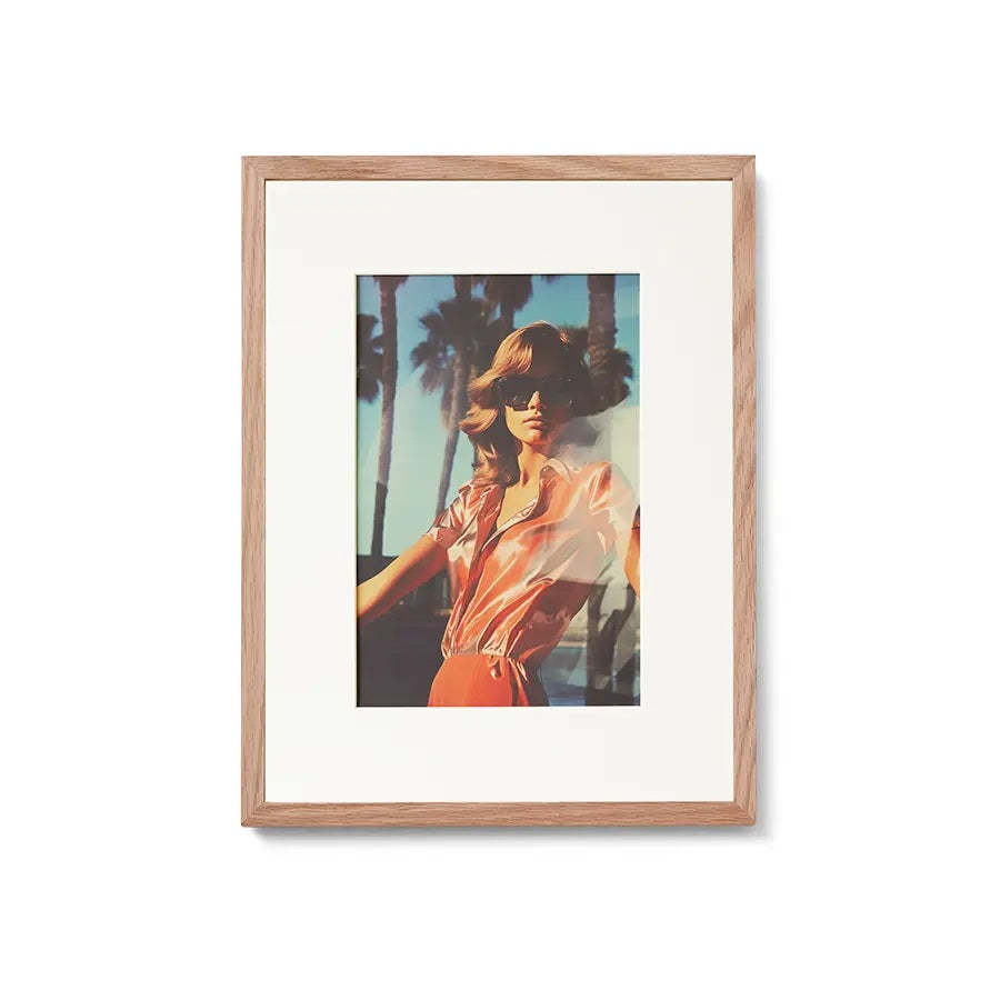 Framed artwork golden days
