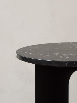 Androgyne Side Table, Ø40, Black