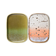 70's ceramics small trays - atlas (set of 2)
