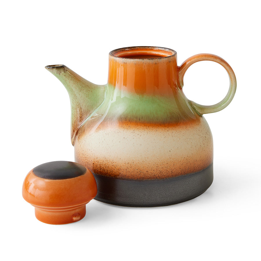 70s ceramics: coffee pot morning