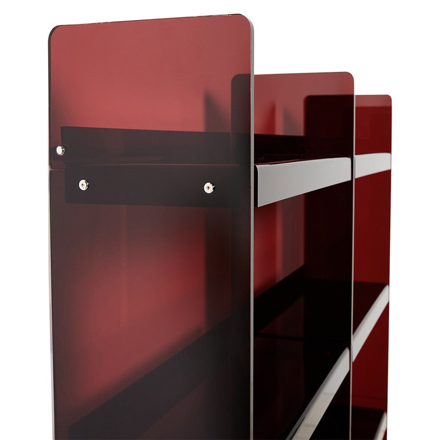 Acrylic cabinet 160cm, smokey brown
