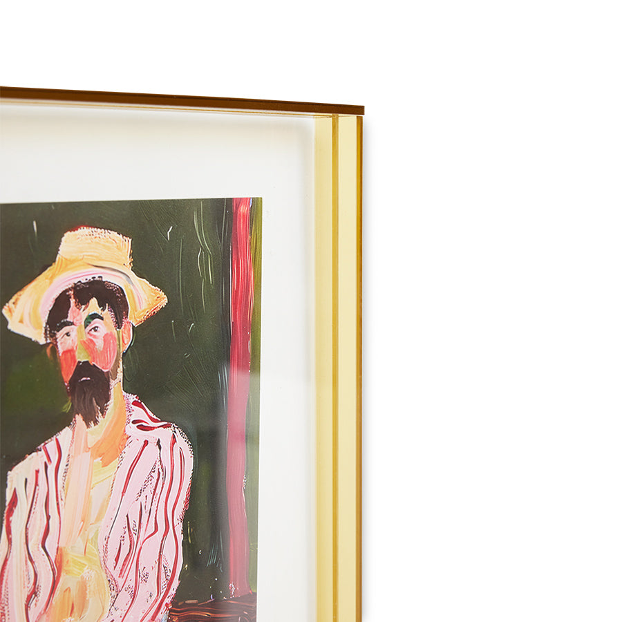 Acrylic frame olive - artist