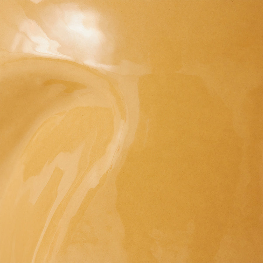 Currents ceramic side table sand