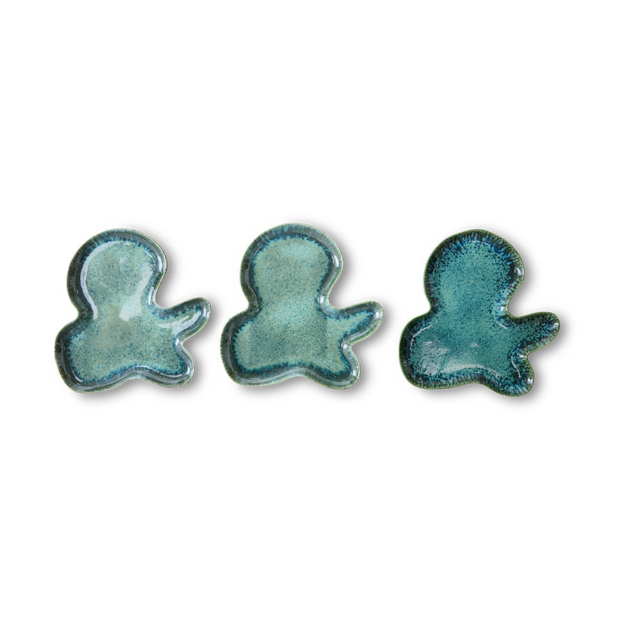 Shell plate teal