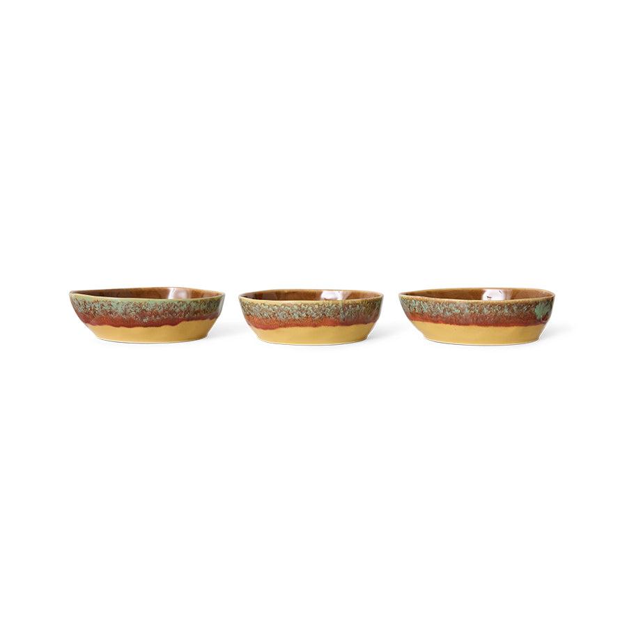70s ceramics: pasta bowls cove (set of 2)