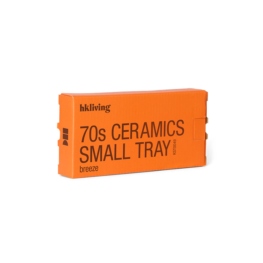 70s ceramics: small tray breeze