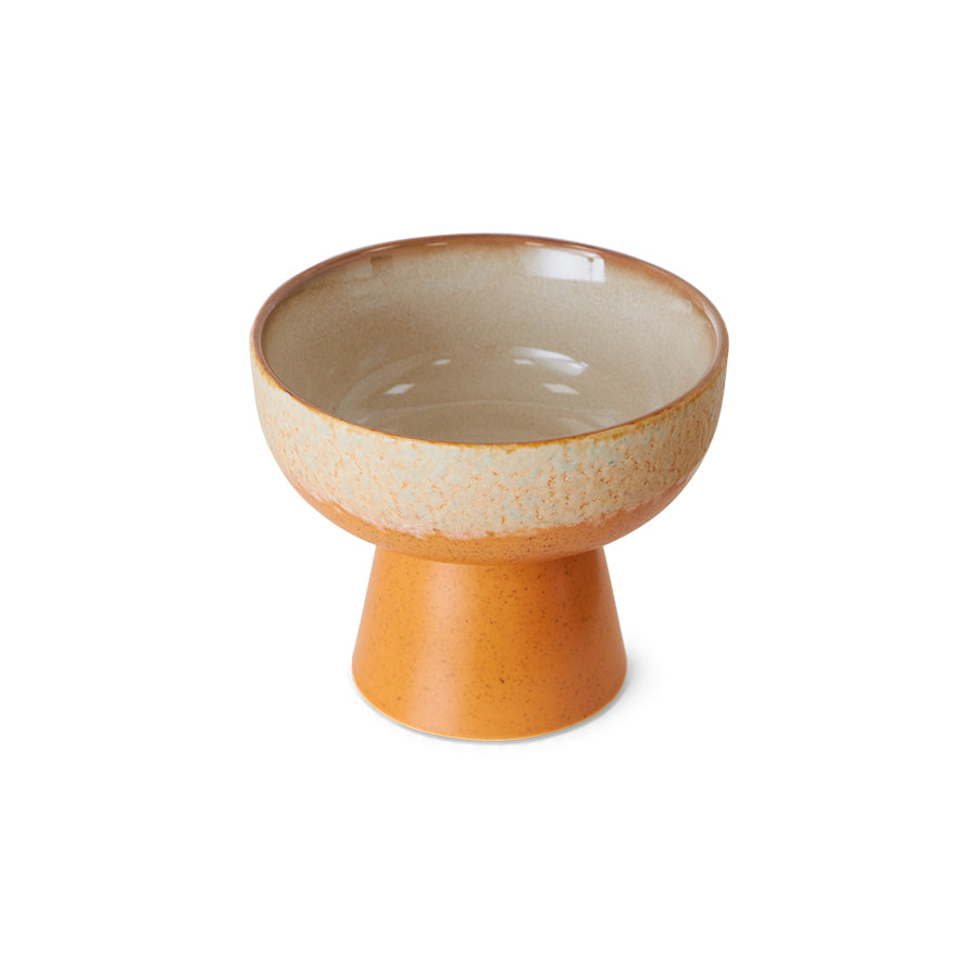 70s ceramics: tapas bowl on base S dunes