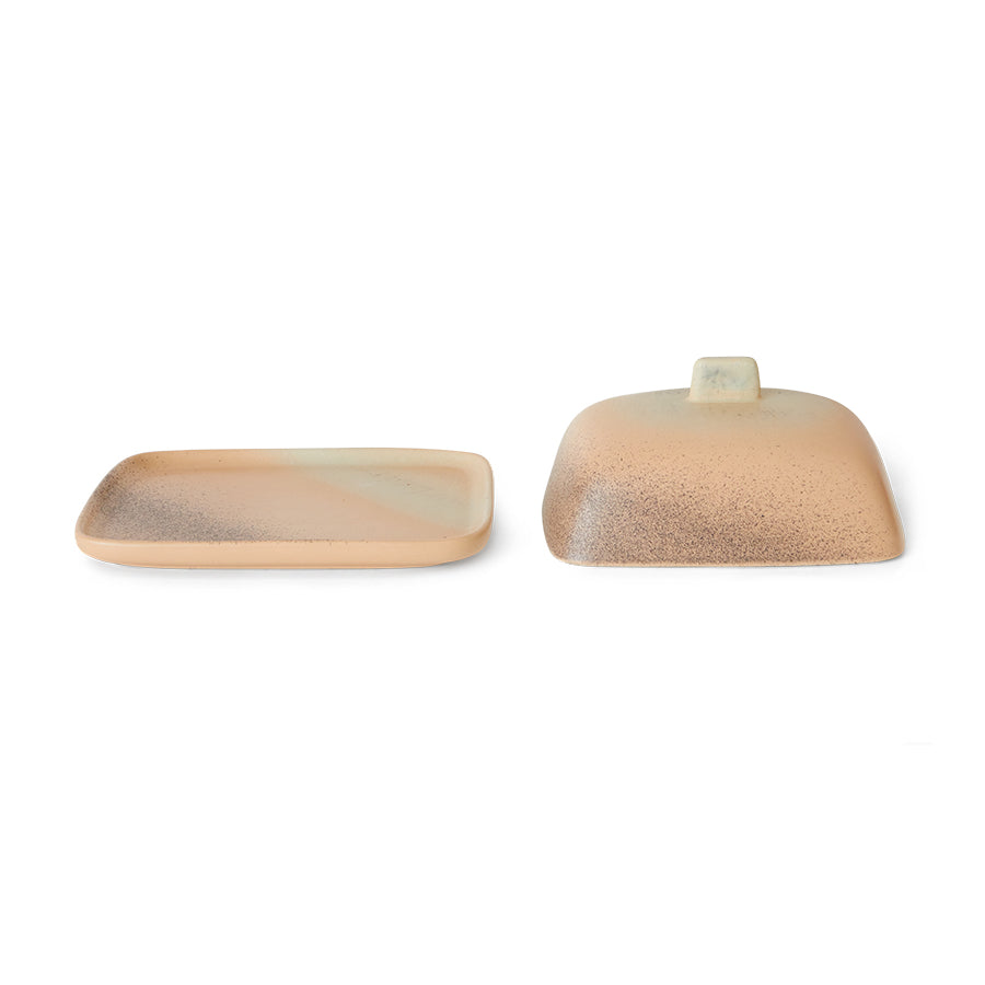 70s ceramics: butter dish breeze