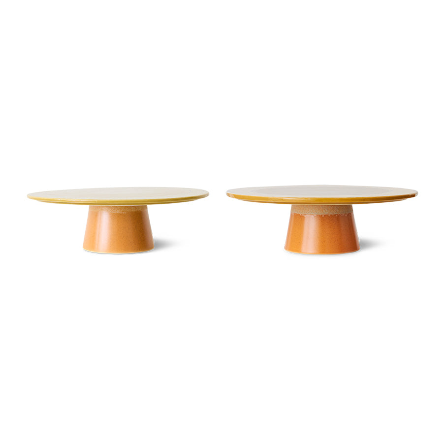 70s ceramics: plateau papaya