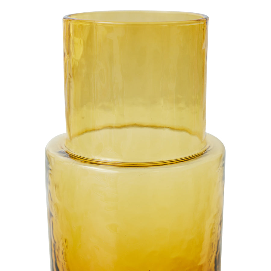 Tube carafe amber