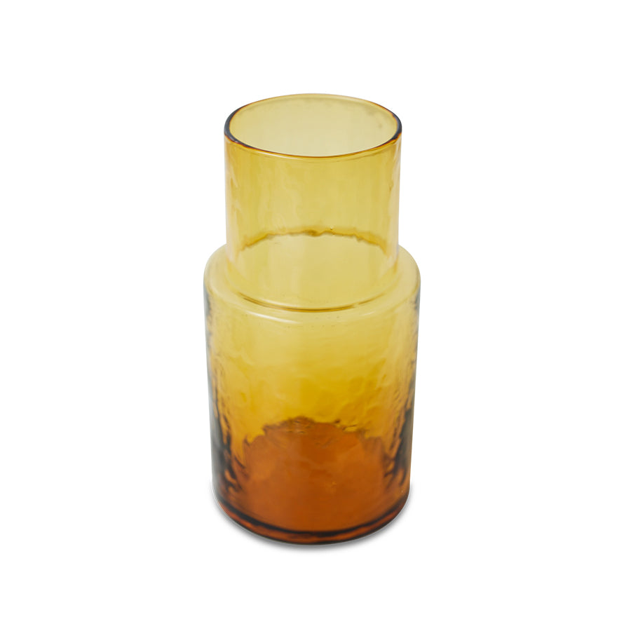 Tube carafe amber