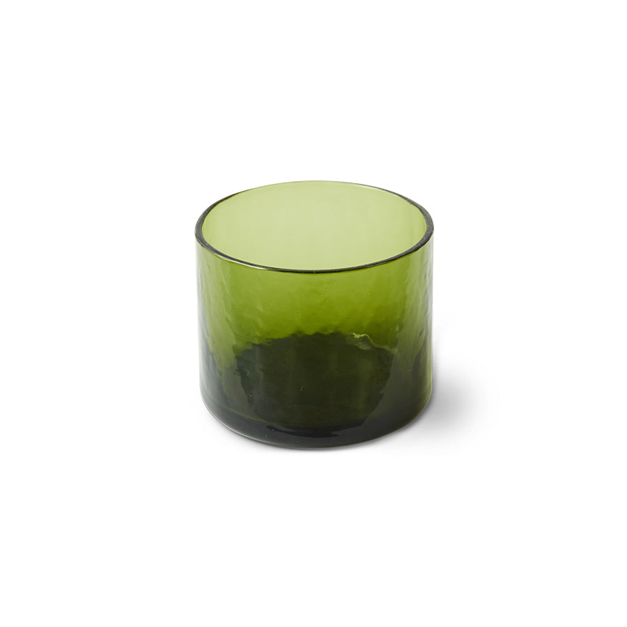 Tube glass olive