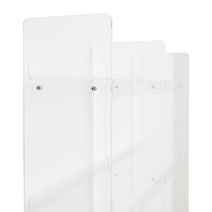 Acrylic cabinet 160cm, clear