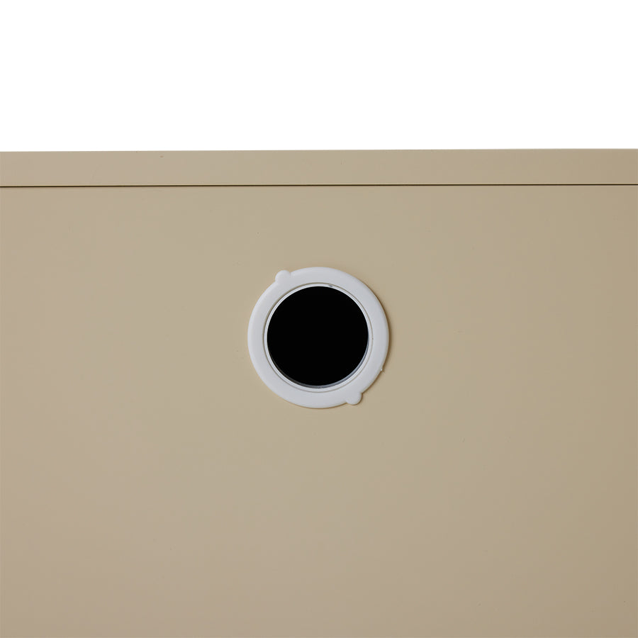 Space lowboard, cream
