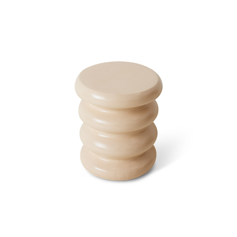 Allure side table - cream