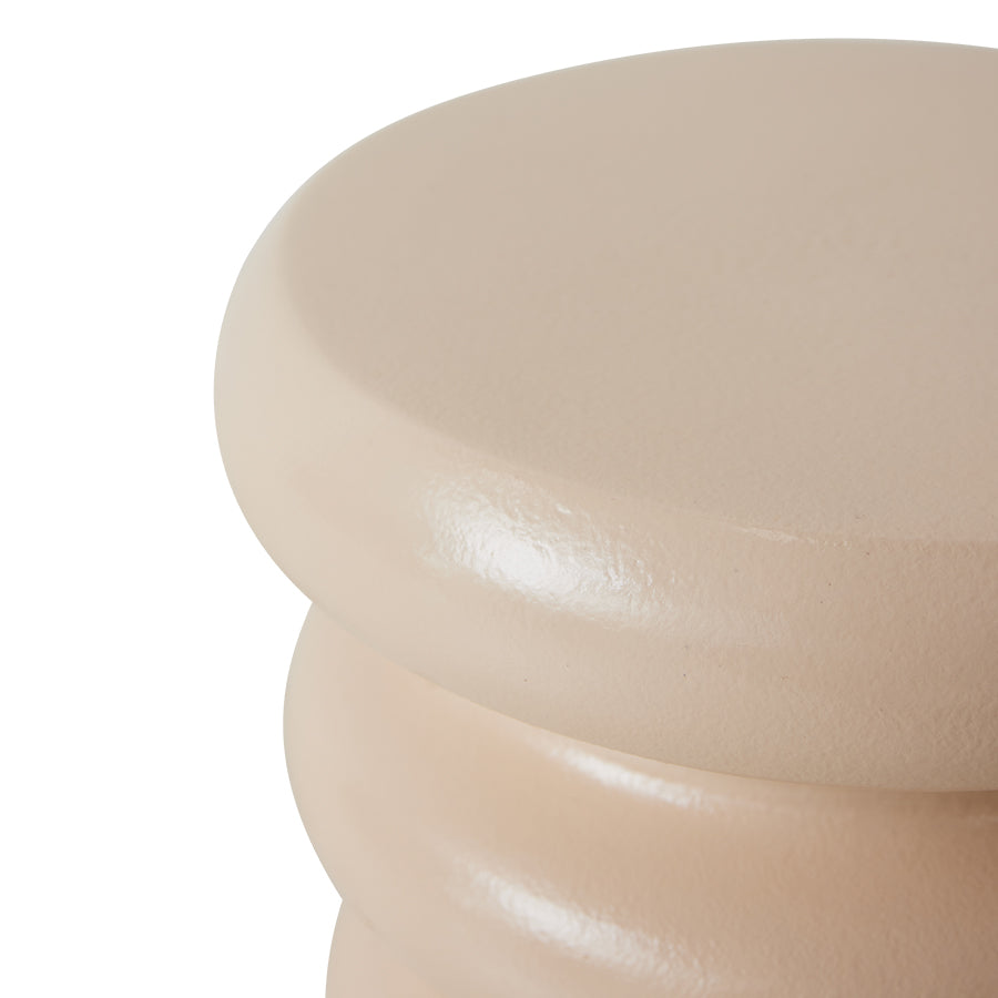 Allure side table - cream