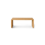 Slatted bench teak, 96x43 cm