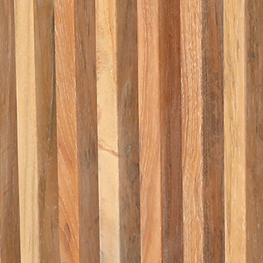 Slatted bench teak, 96x43 cm