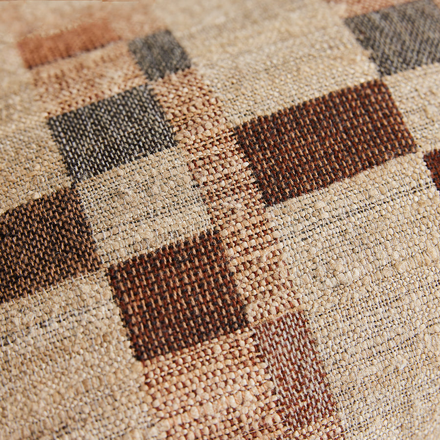 Silk cushion - rural