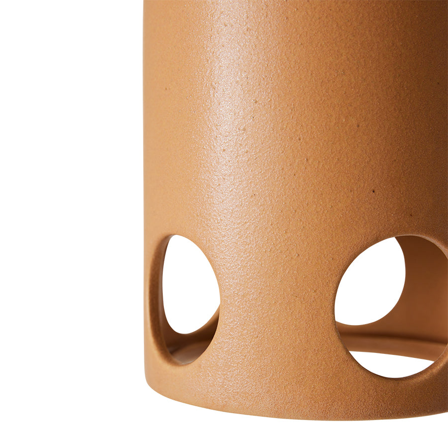 Ceramic pendant lamp Peach